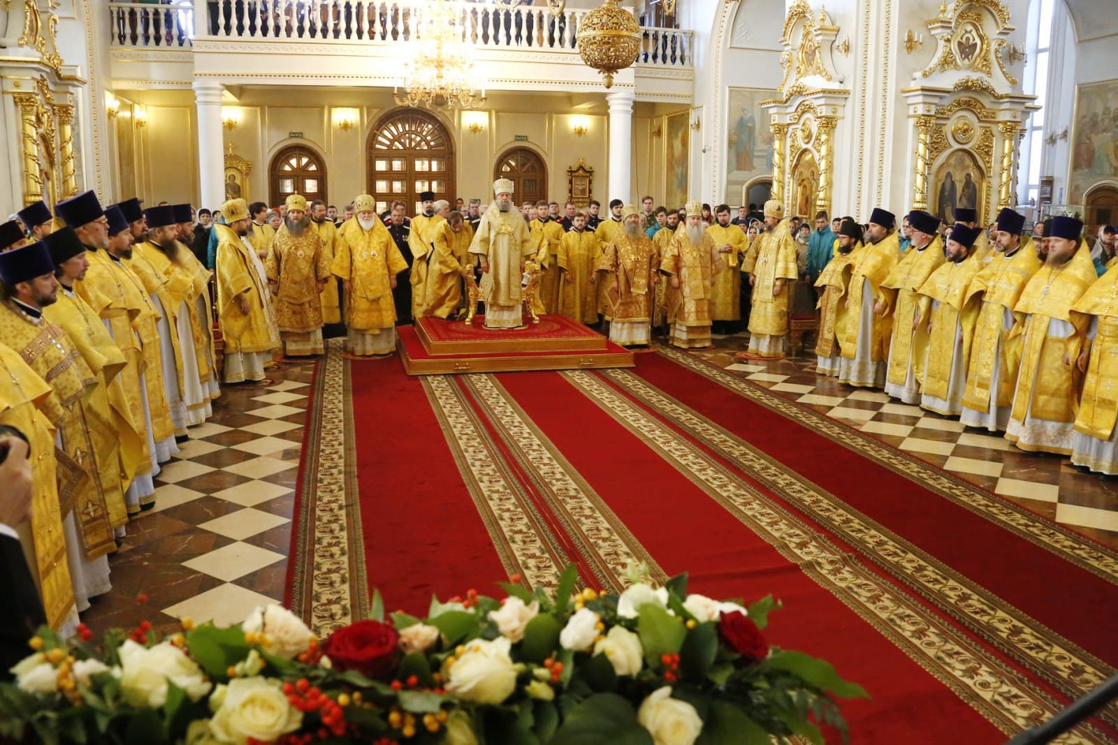 Собор Ушакова Саранск Утренняя литургия